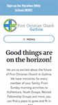 Mobile Screenshot of fccguthrie.org